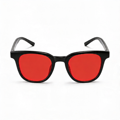 Lucidorm Aura — Lunettes Anti-Lumière Bleue | Verres Rouge