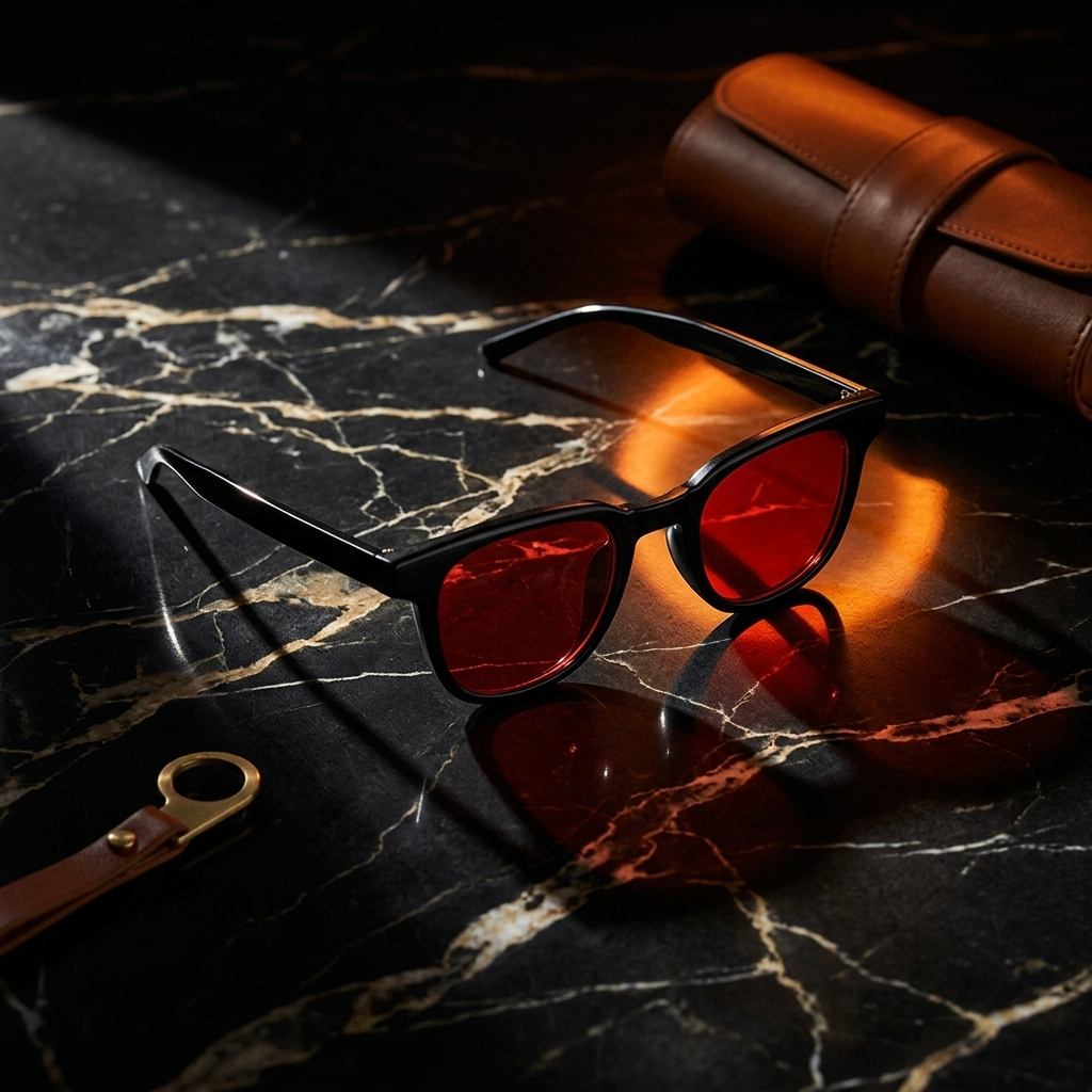 Lucidorm Aura — Lunettes Anti-Lumière Bleue | Verres Rouge
