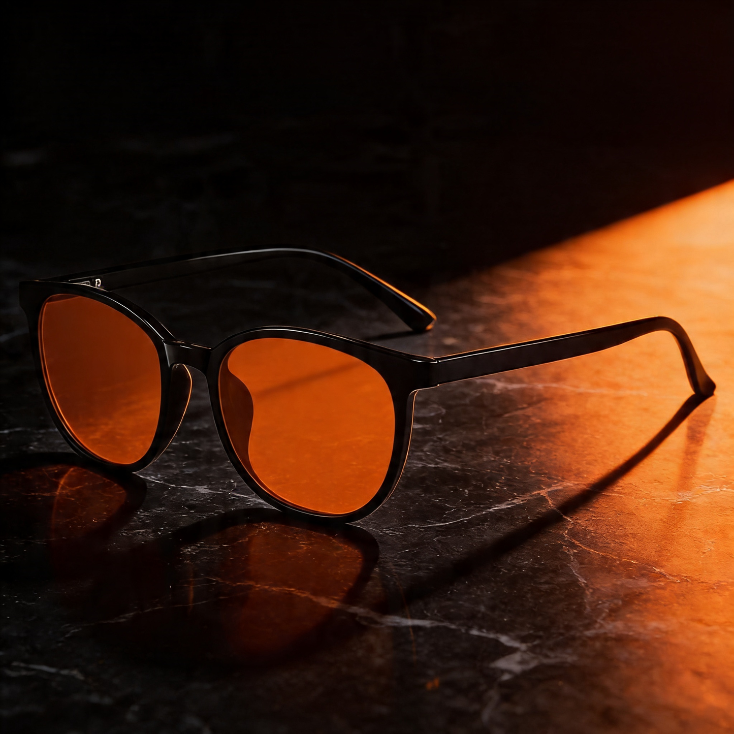Lucidorm Lune — Lunettes Anti-Lumière Bleue | Verres Orange