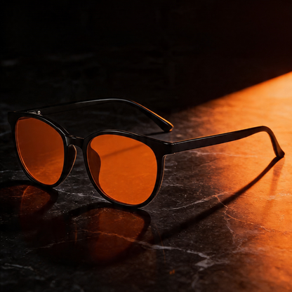 Lucidorm Lune — Lunettes Anti-Lumière Bleue | Verres Orange