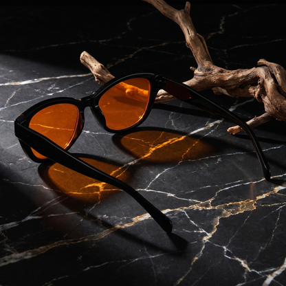 Lucidorm Alba — Lunettes Anti-Lumière Bleue | Verres Orange