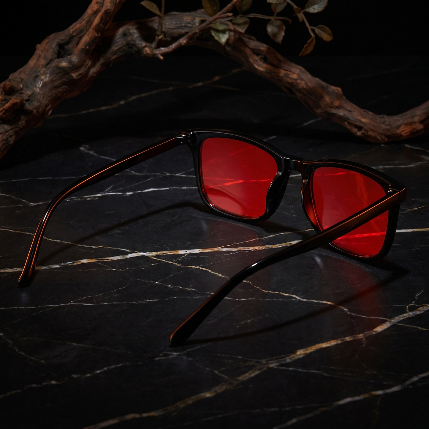 Lucidorm Véga — Lunettes Anti-Lumière Bleue | Verres Rouge