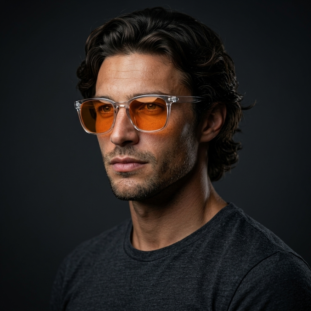 Lucidorm Ambra — Lunettes Anti-Lumière Bleue | Verres Orange