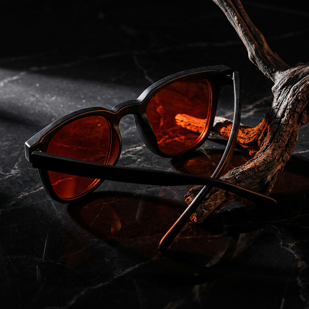 Lucidorm Aura — Lunettes Anti-Lumière Bleue | Verres Rouge